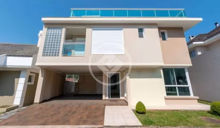 Casa duplex com 4 dormitórios e 4 vagas de garagem com alto padrão de construção em Santa Felicidade codigo: 89107
