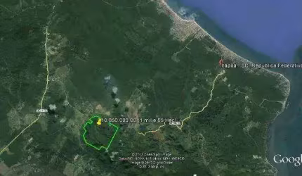 Área à venda, 10000000 m² por R$ 22.000.000,00 - Centro - Garuva/SC