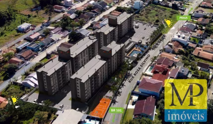 Apartamento com 2 dormitórios à venda, 58 m² por R$ 601.148,41 - Santo Antonio - Balneário Piçarras/SC