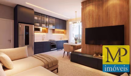 Apartamento com 2 dormitórios à venda, 55 m² por R$ 482.658,42 - Santo Antonio - Balneário Piçarras/SC