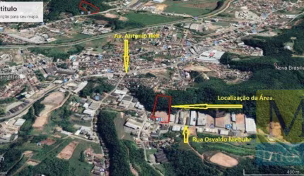 Área à venda, 18000 m² por R$ 4.800.000,00 - Santa Rita - Brusque/SC