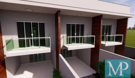 Sobrado com 2 suítes à venda, 110 m² - Praia de Armação do Itapocorói - Penha/SC