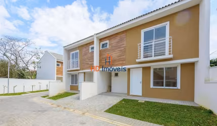Sobrado em condomínio com 3 dormitórios à venda, 89 m² por R$ 465.600 - Santa Cândida - Curitiba/PR