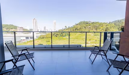 Apartamento no Edifício Brava Garden Home Club - Praia Brava, Itajaí - Torre B  DIFERENCIADO / Sacada ampla