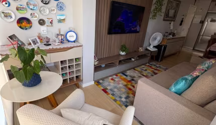 *VENDA* HOME+ de 55m2 com vaga, suite, área de lazer e ótima localização!