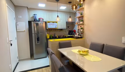 *VENDA* HOME+ de 55m2 com vaga, suite, área de lazer e ótima localização!