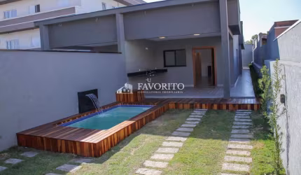 Casa Térrea com Piscina à venda no Loanda em Atibaia/SP