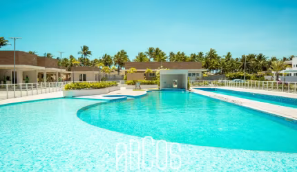 Lote no Ville Al Mare Residence, Barra dos Coqueiros. 552m². Condomínio de alto padrão, pé na areia.