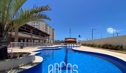 Apartamento no Residencial Horto da Barra, na Barra dos Coqueiros. Em frente ao Makai Resort