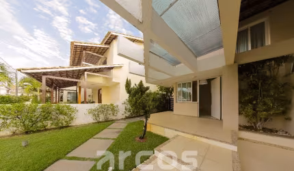 Condomínio São Lourenço, Casa na Aruana com 3 suítes, 249m², mezanino