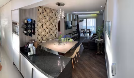 Apartamento à venda 3 Quartos, 1 Suíte, Varanda gourmet com churrasqueira, 2 Vagas, 99M², Vila Osas