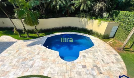 Casa para locação e venda de 1243 m²,4 dormitórios, 4 suítes com closet e 6 vagas, no Residencial 2