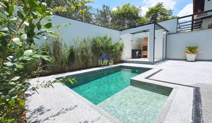 Casa à venda de 306M², 4 Dormitórios, 4 Suítes, Espaço Gourmet, Piscina e 4 Vagas, Residencial 4, A