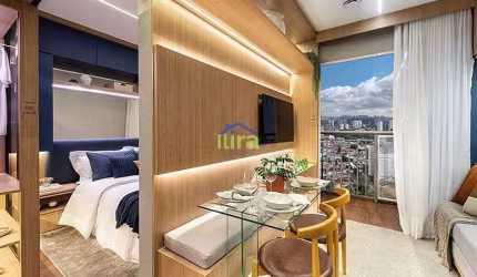 Apartamento à venda de 28m² com 1 dormitório no Condomínio Viz Boa Vista em Santo Amaro São Paulo