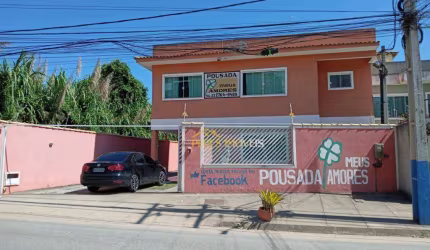 Pousada com 10 quartos, próximo da praia de Costazul e do Centro de Rio das Ostras, 400 m² - venda - Costazul - Rio das Ostras/RJ