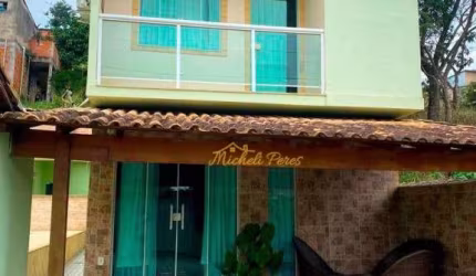 Casa com 4 dormitórios, 200 m² - venda por R$ 550.000,00 ou aluguel por R$ 3.041,67/mês - Extensão Serramar - Rio das Ostras/RJ
