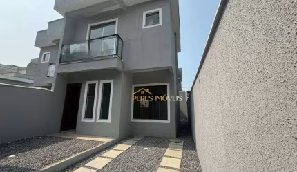 Excelente casa duplex com 2 quartos à venda, 75 m² - Residencial Rio Das Ostras - Rio das Ostras/RJ