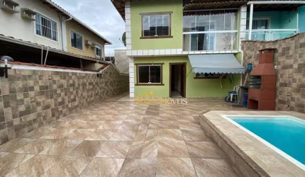 Excelente casa 02 suites, piscina, localização privilegiada. Marileia / Rio das Ostras. RJ.