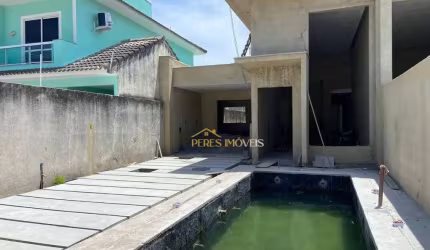 CASA DE ALTO PADRÃO COM ÁREA GOURMET E PISCINA NO BAIRRO RECREIO EM RIO DAS OSTRAS