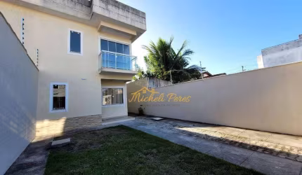 Casa com 2 dormitórios para alugar, 93 m² por R$ 2.770,83/mês - Costazul - Rio das Ostras/RJ