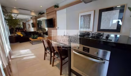 Apartamento com 1 dormitório para alugar, 55 m² por R$ 5.745,00/mês - Vila Homero - Indaiatuba/SP