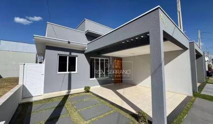 Casa com 3 dormitórios para alugar, 105 m² por R$ 5.375,00/mês - Jardim Park Real - Indaiatuba/SP