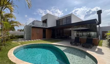 Casa com 4 dormitórios à venda, 403 m² por R$ 5.190.000,00 - Condomínio Villa Dos Pinheiros - Indaiatuba/SP