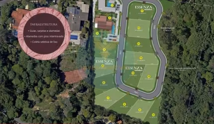 Terreno em condomínio fechado à venda na Rua José Guardino, 250, Granja Viana, Carapicuíba por R$ 590.000