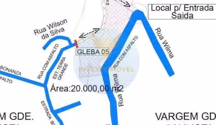 Terreno à venda na Rua Wilma, Capela de São Pedro, Vargem Grande Paulista por R$ 770.000