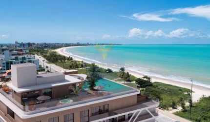 Flat com 1 quarto à venda na Rua Artur Monteiro Paiva, Bessa, João Pessoa, 22 m2 por R$ 490.000