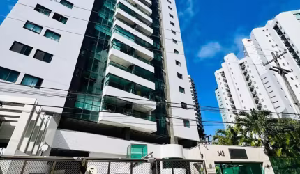 3 suítes, 136m² no pina, vista mar, 2 vagas, lazer completo.