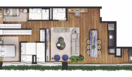 Apartamento com 2 quartos à venda em Campo Belo - SP