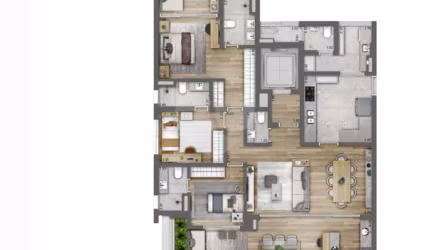 Apartamento com 3 quartos à venda em Campo Belo - SP