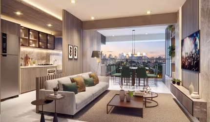 Apartamento com 2 quartos à venda em Tatuapé - SP