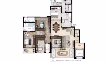 Apartamento com 5 quartos à venda em Vila Mariana - SP