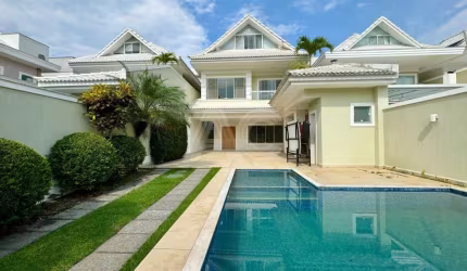 Casa em condomínio fechado com 4 quartos à venda na Rua Ênio Silveira, Barra da Tijuca, Rio de Janeiro, 370 m2 por R$ 3.400.000