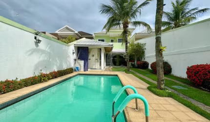 Casa em condomínio fechado com 4 quartos à venda na Rua Luís Orlando Cardoso, Barra da Tijuca, Rio de Janeiro, 371 m2 por R$ 3.500.000