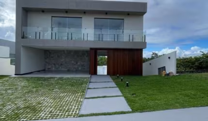 Casa com 4 dormitórios à venda, 250 m² por R$ 1.740.000,00 - Alphaville Litoral Norte 1 - Camaçari/BA