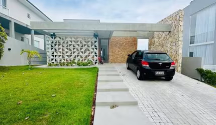 Casa com 4 dormitórios à venda, 290 m² por R$ 1.650.000,00 - Alphaville Litoral Norte 2 - Camaçari/BA
