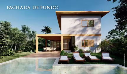Casa com 5 dormitórios à venda, 304 m² por R$ 2.850.000,00 - Praia do Forte - Mata de São João/BA