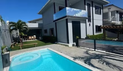 Casa com 4 dormitórios à venda, 240 m² por R$ 1.195.000,00 - Buraquinho - Lauro de Freitas/BA
