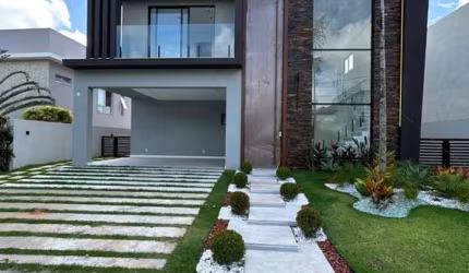 Casa com 4 dormitórios à venda, 230 m² por R$ 2.550.000,00 - Alphaville Litoral Norte 1 - Camaçari/BA