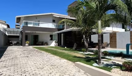 Casa duplex 4 suítes em Miragem