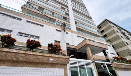 Apartamento em Praia Grande na Vila Caiçara, com 02 dorm.