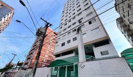 Apartamento em Praia Grande, na Vila Tupi com 01 dor 40m2