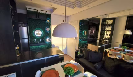 APARTAMENTO PARA VENDA NO SPA LIFE GARDEN - BARUERI- SEMI MOBILIADO