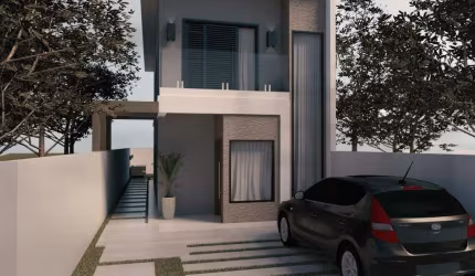 CASA DE DOIS DORMITÓRIOS A VENDA NO NOVA JAGUARI - SANTANA DE PARNAÍBA