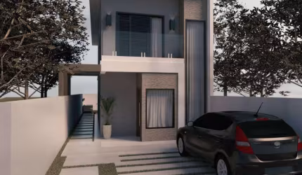 CASA DE DOIS DORMITÓRIOS A VENDA NO NOVA JAGUARI - SANTANA DE PARNAÍBA