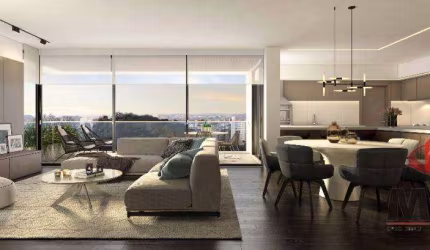 Apartamento com 4 dormitórios à venda, 202 m² por R$ 1.958.100,00 - América - Joinville/SC