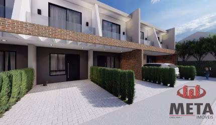 Casa com 2 dormitórios à venda, 94 m² por R$ 630.703,52 - Boa Vista - Joinville/SC